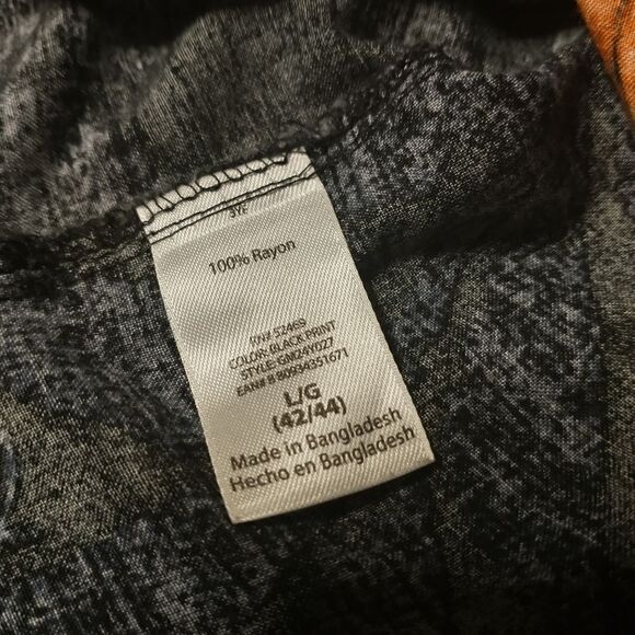 USED George Men's Short Sleeve Shirt - Picture 4 of 6